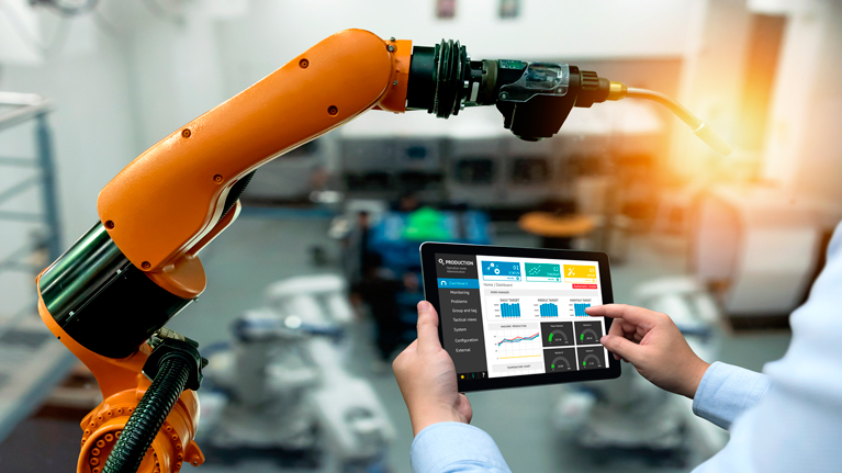 Industry 4.0, machine tool, digitization of products and services