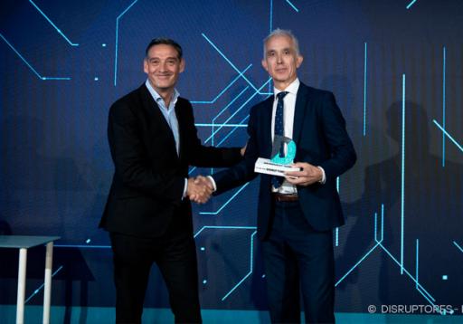 Tekniker recibe el premio a Mejor iniciativa impulsada por los centros tecnológicos en los Disruptores Innovation Awards